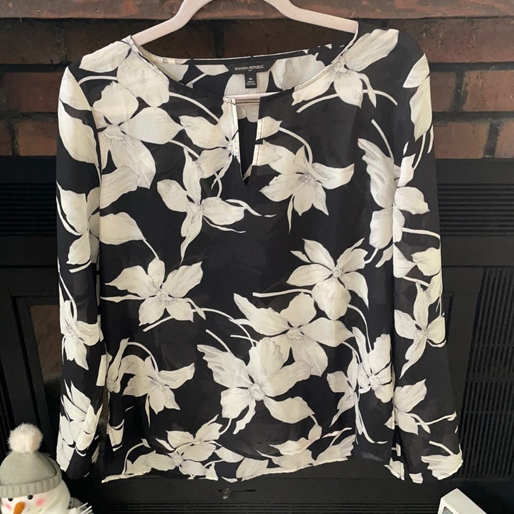 Long sleeve blouse